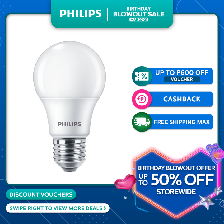 LEDBulb 10W E27 6500K 230V 2CT/6 9 APR Lazada PH