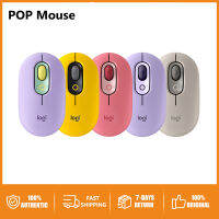 เมาส์ Logitech POP ดั้งเดิม,เมาส์ไร้สายพร้อมอีโมจิที่ปรับแต่งได้,เทคโนโลยี SilentTouch,เลื่อนความแม่นยำ/ความเร็ว,การออกแบบที่กะทัดรัด,บลูทูธ,USB,อุปกรณ์หลายเครื่อง,สำหรับ Pc/mac/ipad