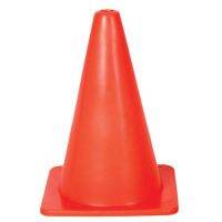 กรวยพลาสติก Traffic Cones Plastic H25cm. 10” Base13cm.