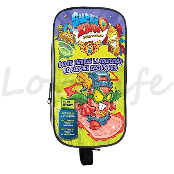 super-zings-pencil-case-kids-cartoon-game-pencil-box-large-capacity-stationery-sotrage-bags-children-pen-bag-girls-cosmetic-case