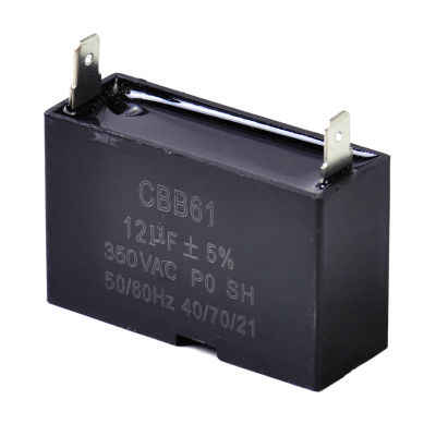 DWCX CBB61 12UF เครื่องกำเนิดไฟฟ้าเบนซินขนาดเล็ก Capacitor 350V AC 50 60HZ สำหรับพัดลมเพดานมอเตอร์ปั๊มอุปกรณ์ Start-Up