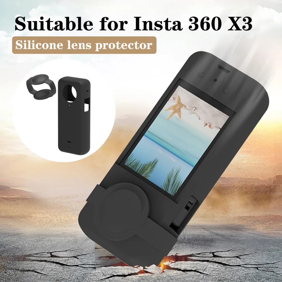 Lens Guards Protector For Insta360X3 Protective Cover Case Anti-scratch For  Insta360 ONE X3 Panoramic Cameras