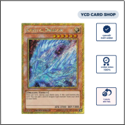 Thẻ bài yugioh Chính hãng Krystal Dragon Gold Secret Rare