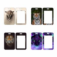 Tiger ID Card Holder Bank Card Cover ABS Name Card Holder Credit Card Case Cool Bus Card Case Gift Card Holders