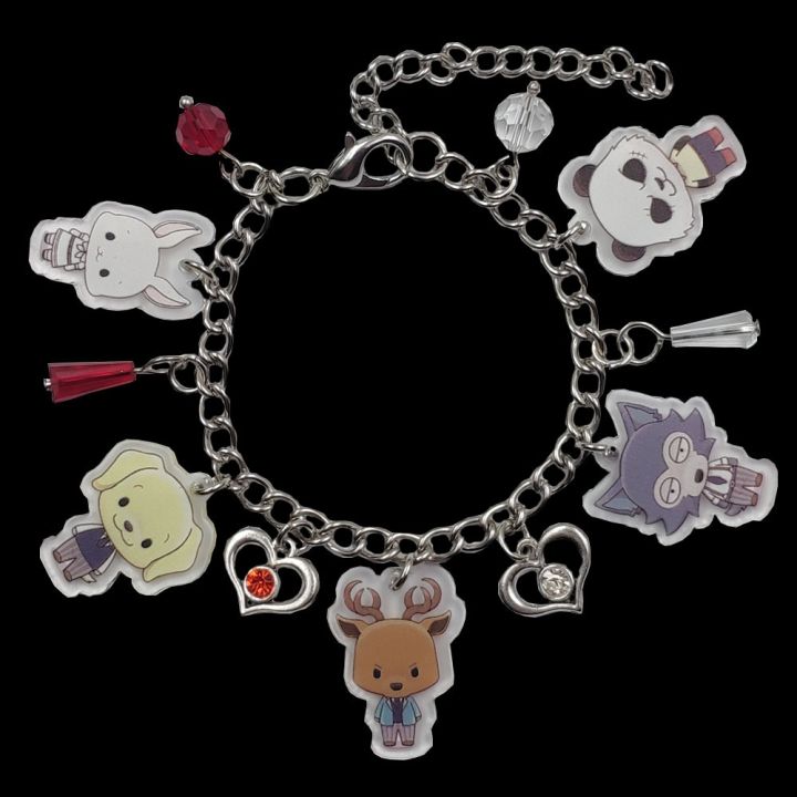 hot-sale-acrylic-charm-beastars-chain-anime-bracelet-for-unisex-women-heart-bead-jewelry-cute-unique-birthday-party-gift