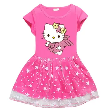 Hello kitty birthday dress hot sale for 2 year old