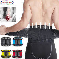 เข็มขัดพยุงเอวกลับเทรนเนอร์เอว Trimmer เข็มขัดยิมเอว Protector ยกน้ำหนักกีฬา Body Shaper Corset Faja Sweat