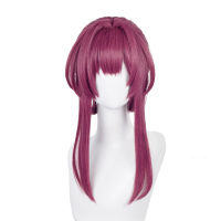 HotHonkai Star Rail เกม Kafka คอสเพลย์วิกผม Rose สีม่วงทนความร้อนสังเคราะห์คอสเพลย์ Wigs จำลองหนังศีรษะ Kafka Wigs คอสเพลย์