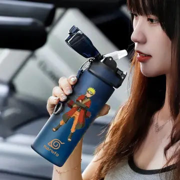 Girl, glance, water, bottle, anime, HD wallpaper | Peakpx