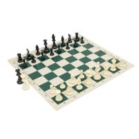 ชุดหมากรุกสากล(ตัวเบา+ไวนิล) Basic Club Chess Set
