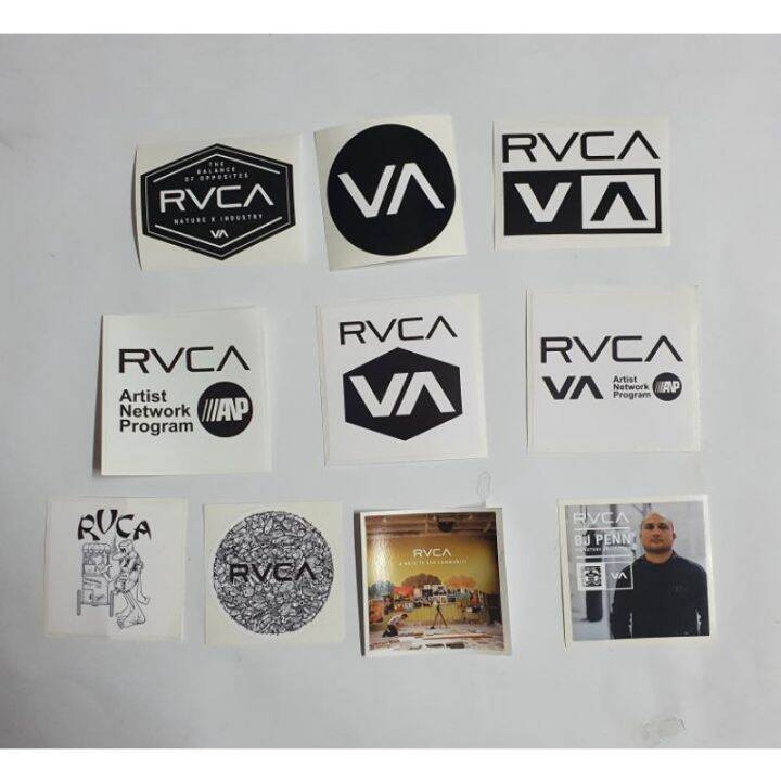 Rvca Vinyl Decal waterproof stickers | Lazada PH