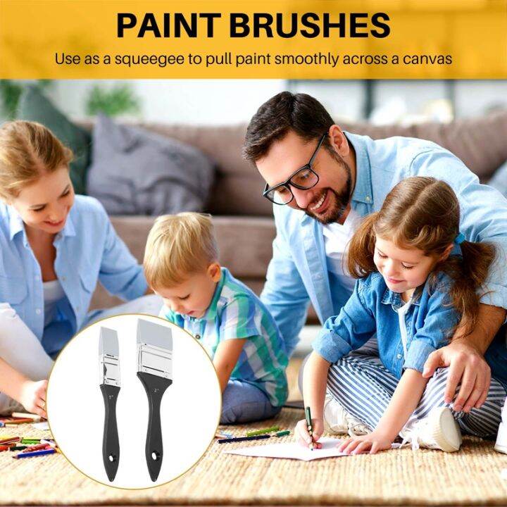 2pcs-flat-silicone-paint-brushes-wide-amp-narrow-silicone-shaper-brush-for-art-solid-paintbrush-sets-for-acrylic-paints