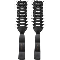 2Pc Professional Salon Comb Curl Hair Brush Pp Plastic Massage Comb Anti-Static Hair Styling Comb