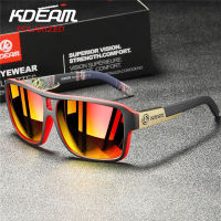 KDEAM Polarized Goggles Men Sport Eyewear Square Sunglasses Male nd Driving Polarized Glasses Outdoor UV400 Goggles X7