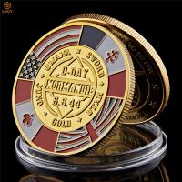 WW II 1944.6.6 D-Day Normandy War 70th Anniversary Arromanches Military Challenge Coin Collectibles