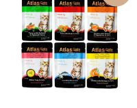 Atlas Cat อาหารเปียกแมว เนื้อปลาชิ้นใหญ่ ไม่ใส่สารปรุงแต่ง ขนาด 70 g