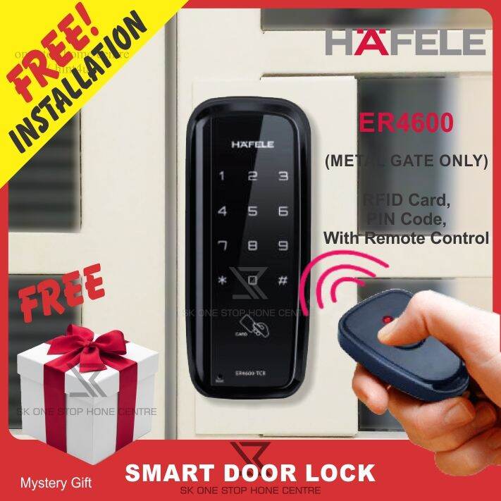 HAFELE ER4800 RIM DIGITAL DOOR LOCK Lazada