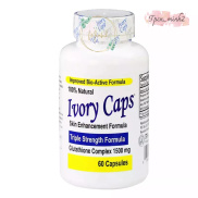 Viên Uống Ivory trắng da, giảm nám, tàn nhang Ivory Caps 60 viên của mỹ