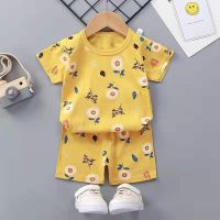 Childrens Clothes New Baby Short Sleeve Shorts Set Infantil Leisure Wear Toddler T-shirts 0 1 2 3 4 Year Old Boys Girls Outfit  by Hs2023