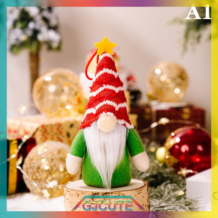 gjcute-ตุ๊กตาคำพังเพยเรืองแสงสำหรับตกแต่งบ้านของขวัญปีใหม่ของขวัญคริสต์มาส