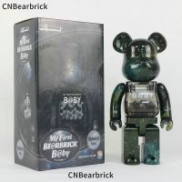 Bearbrick Aurora S Tarry Sky อาคารบล็อกหมี400% 28เซนติเมตรน้ำเล่นรุนแรงหมีตุ๊กตาตกแต่ง Qianqiu ตกแต่งตาราง