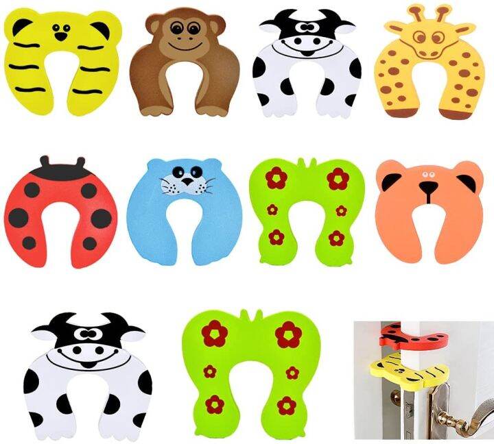 BABA 1PC Baby Safety Door Protector Clamp Pinch Hand Security Jammer