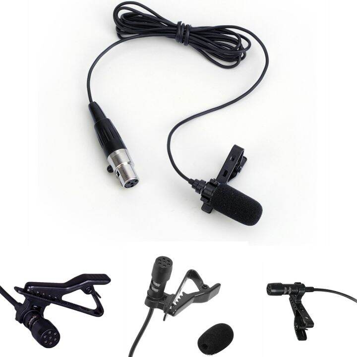 2 Pack Headset Microphone For Singing Double Over Ear Earset 4 Pin Mini XLR Ta4f Plug Mic 1.5m Cable And Windscreen Head Hanging Condenser Omnidirectional Mic Compatible With Shure,Beige