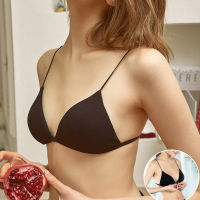 DeRuiLaDy Sexy Lingerie Seamless Front Closure Bra Wireless Push Up Bras For Women Soutien gorge Backless Comfortable Bralette