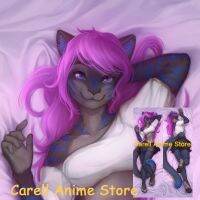 【hot】♀♟ Dakimakura Raven Dakfur Anime Double-Sided Print Life-size Cover