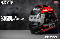 SHOEI HELMET หมวกกันน็อค รุ่น X-Spirit 3 ลาย Marquez Black Concept TC-1