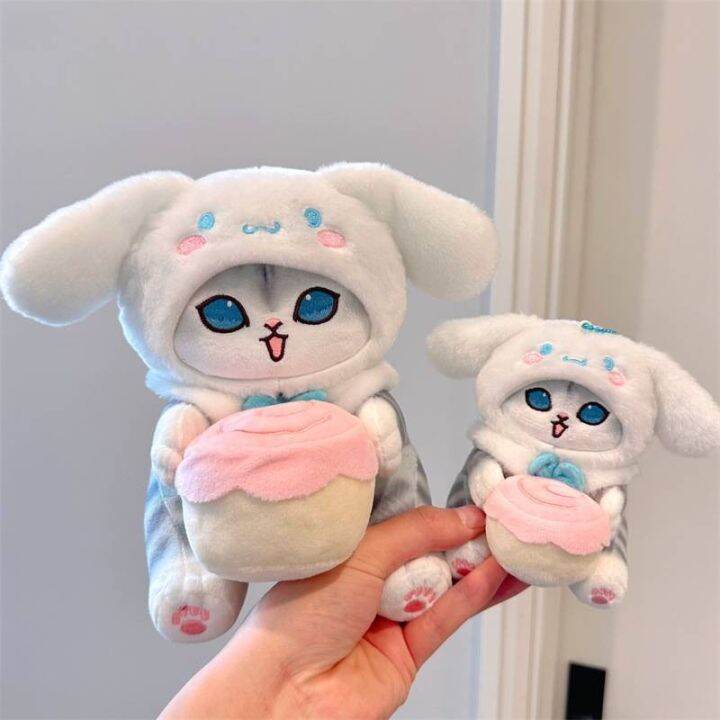 sanrio-x-mofusand-ตุ๊กตาแมว-kuromi-melody-cinnamoroll-ของเล่นสําหรับเด็ก