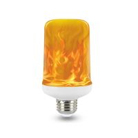 7W 9W 12W LED Dynamic Flame Effect Fire Light Bulb E27 B22 E14 LED Corn Bulb Creative Flickering Emulation 5W 12W LED Lamp Light
