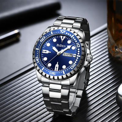 ✨HOT ITEM✨ Biden Business Fashion Waterproof Mens 3 Pointer Quartz Watch Best Selling Mens Watch Manufacturers YY