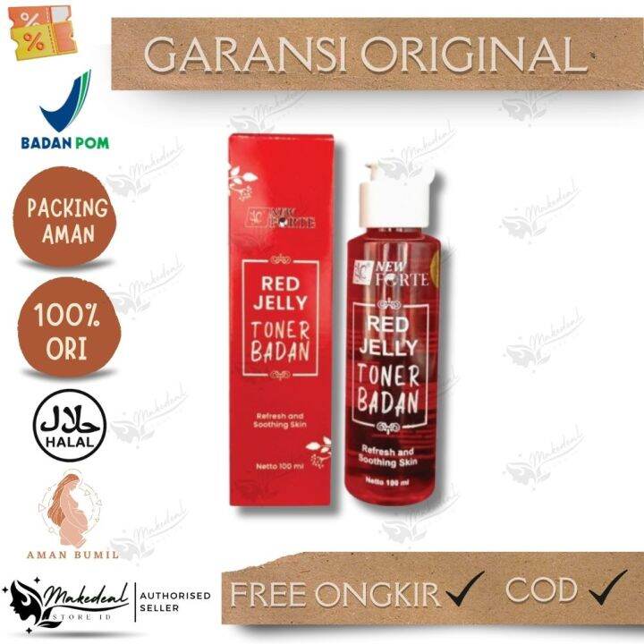SYB Forte Red Jelly Toner Badan (100gr) Niacinamide | Lazada Indonesia
