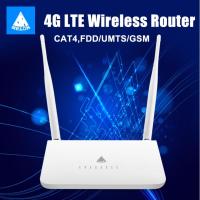 4G เร้าเตอร์ 4G Wifi Router 4 External+intennal High Gain Antenna รองรับ 3G+4G ทุกเครือข่าย รองรับการใช้งา ได้พร้อมกัน 32 users+-