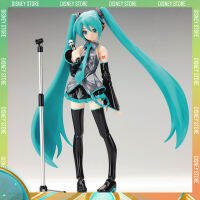 Hatsune Miku อะนิเมะ Kawaii รุ่น Movable Cy Hand-Made Face เปลี่ยนอุปกรณ์เสริม Miku ตุ๊กตา Action Figures ของเล่นสาววันเกิด Gift