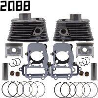 ✉ 49MM Motorcycle Cylinder Kit for Yamaha Virago XV250 V Star 250 Route 66 Qianjiang QJ250-H QJ250-L QJ250-J Keeway Cruiser 250cc