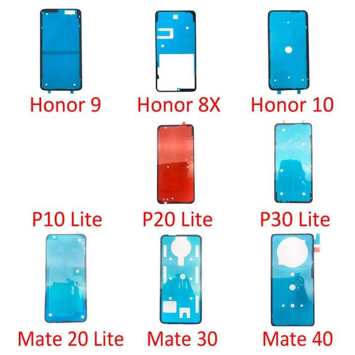 เทปกาวกาวสติกเกอร์แบตเตอรี่ด้านหลังเหมาะสำหรับ-huawei-honor-9-10-30-pro-8x-9x-20-p30-p40-p10-p20-mate-20-30-40-lite-pro