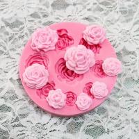 3D Rose Flower Silicone Fondant Cake Mold Chocolate Baking Diy Mould Kitchen Baking Tool