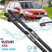 ใบปัดน้ำฝนรถยนต์สำหรับ Suzuki SX4 2006 ~ 2020ที่ปัดน้ำฝนกระจกหน้าอุปกรณ์เสริมรถยนต์ Maruti SX-4 S-Cross 2011 2012 2013 2014 2015