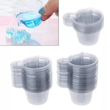 10PCS Disposable Epoxy Resin Mixing Cups with Measurements Mixing Cups for  Epoxy ResinEpoxy Mixing Containers