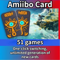 สำหรับ NS Link Bluetooth Keychain Infiniy Generators ข้อมูลเกมโดยไม่ต้องแบนข้อมูลล่าสุด Switch Amiibo Linkage Cards