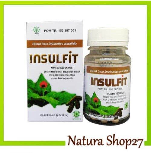 Kapsul Insulfit Herbal Insulvit Extra Daun Insulin Lazada Indonesia