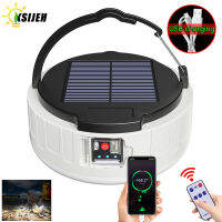 Camping Lantern Portable Light Solar Camping Lamp Tent Lantern LED Emergency Rechargeable Solar For Portable Lighting