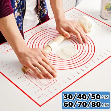60*40cm Non-Stick Silicone Baking Mat Kneading Dough Pad Paste