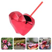 Glass Straw Valentines Sippy Water Holder Multi-Function Juice Bottle Plastic Pool Party