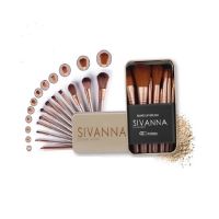 ❗️❗️ SALE ❗️❗️ SIVANNA COLOR STORY BRUSH SET12 PCS.(BR189) : ซิวานน่า ชุด เซต แปรงแต่งหน้า 12 ชิ้น x 1 ชุด abcmall !! ชุดแปรงแต่งหน้า Makeup Brushes &amp; Sets มาตรฐาน เอนกประสงค์ แข็งแรง ทนทาน ราคาถูก คุณภาพดี โปรดอ่านรายละเอียดก่อนสั่ง