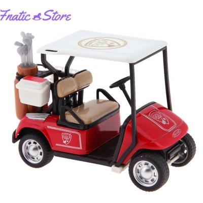 1:36 Scale Alloy Pull Back Model Car High Simulation Golf Cart Model Toy