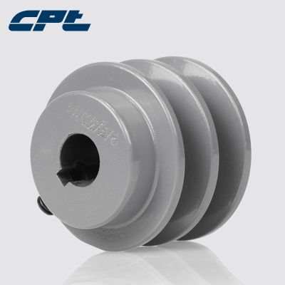 CPT American pulley double grooves 2AK22 V Belt sheave  2 Grooves Bore 5/8"  3/4"  7/8"  Cast Iron  2.25" OD  ISO9001 certified Wall Stickers Decals