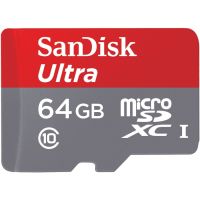 ไมโคร SD SanDisk 64GB A1 Ultra MicroSDHC Class 10 100MB/s รับประกันของแท้